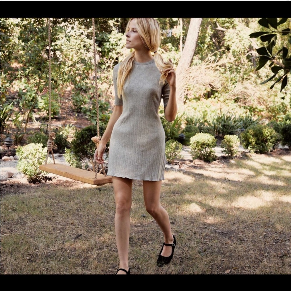 Doen Margaux Dress in Heather Grey